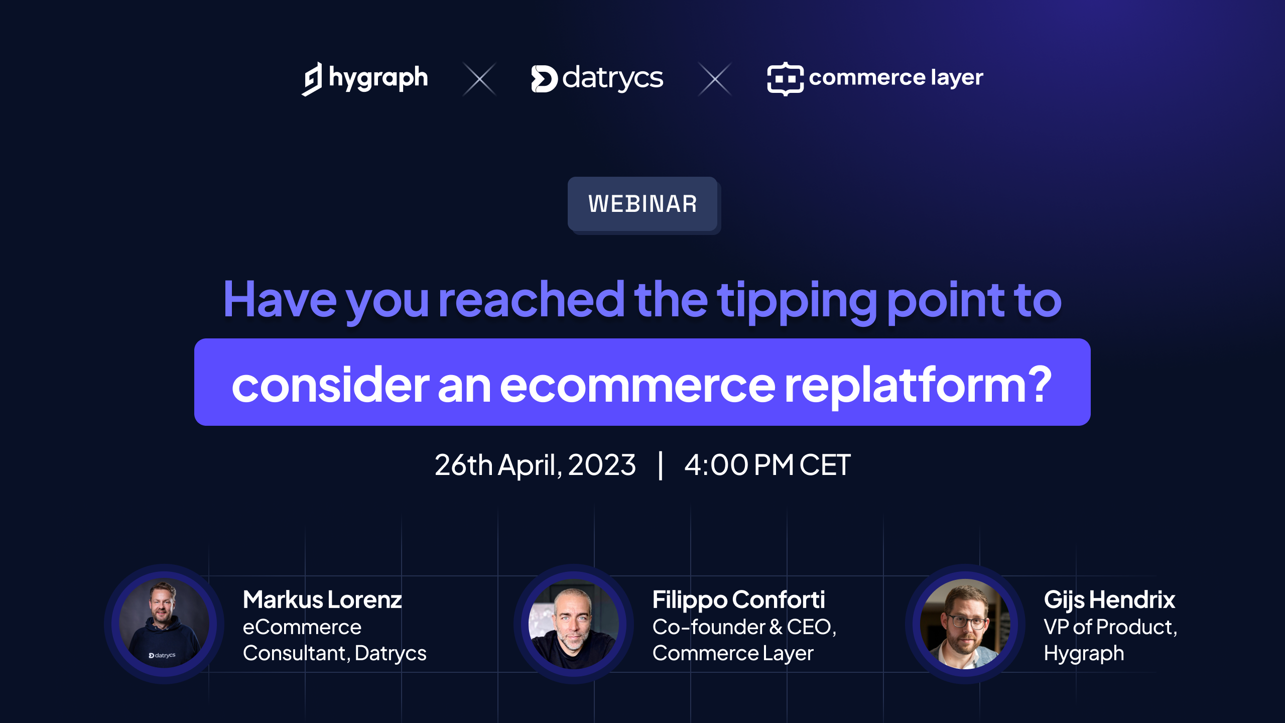 E Commerce Replatforming Hygraph