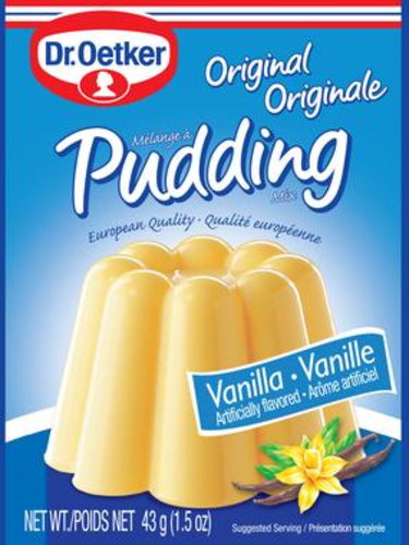 Vanilla Pudding Original Pudding By Dr Oetker Original Pudding