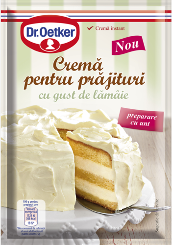 Cremă pentru prăjituri cu gust de lămâie preparare cu unt Creme