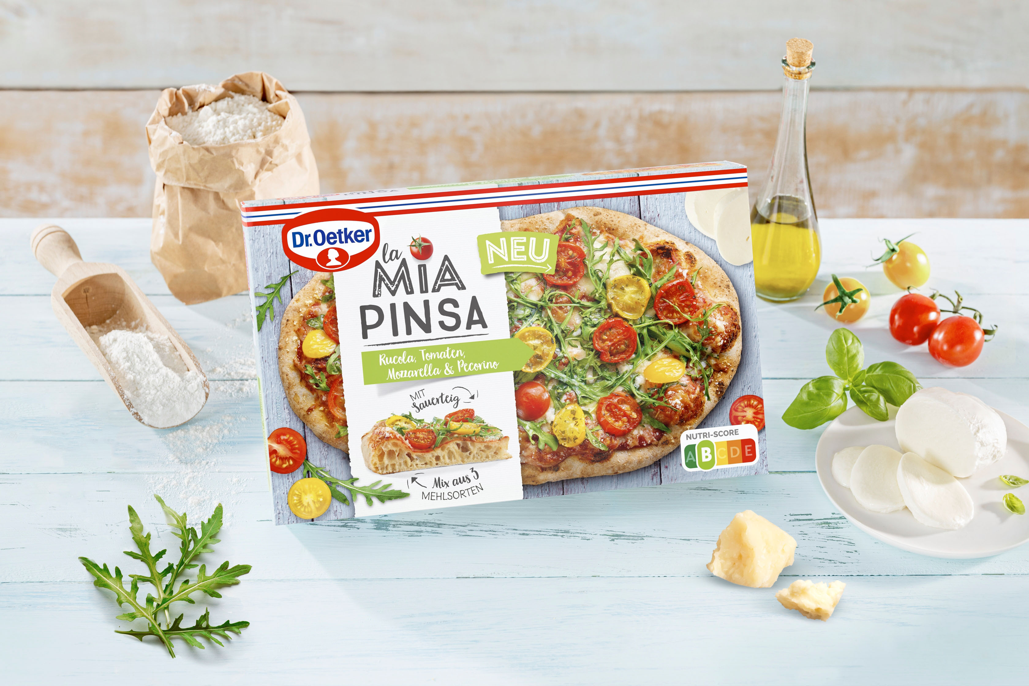 Mia Dr. Oetker Sorte Neue La Presse-Info | Pinsa