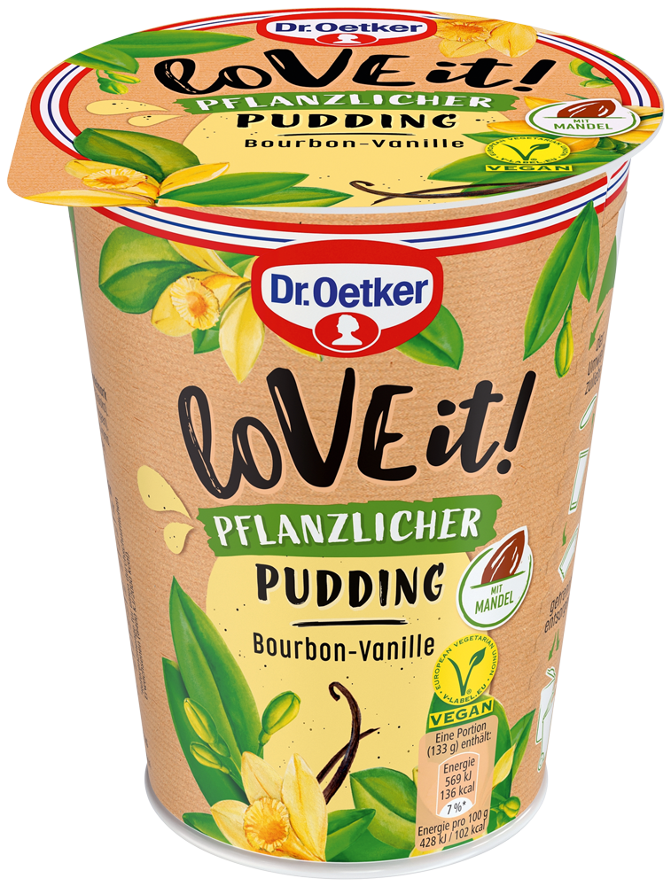 LoVE it! – Pflanzlicher Pudding-Genuss