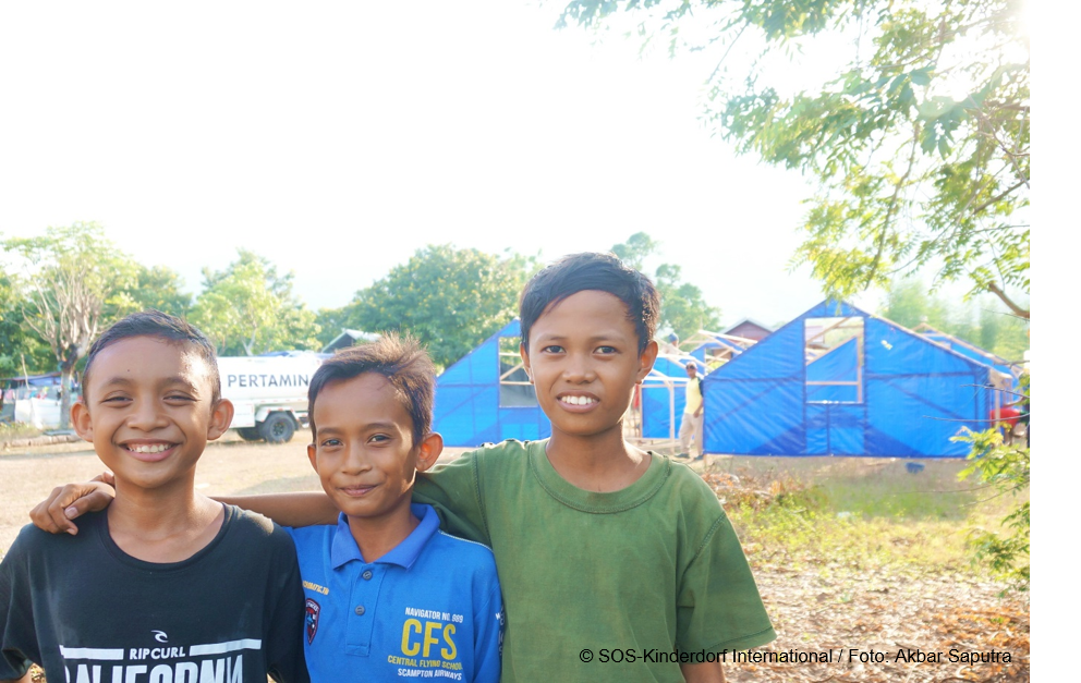 100.000 Euro Spende für SOS-Kinderdorf in Indonesien