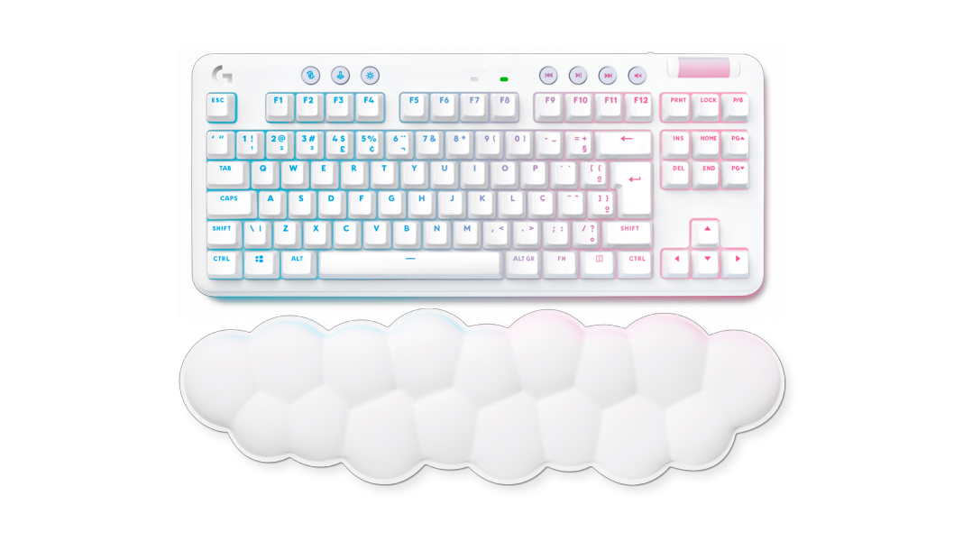 Imagem do produto Teclado Mecânico Gamer sem fio Logitech G715 Lightspeed Switch Brown Tactile em Amazon