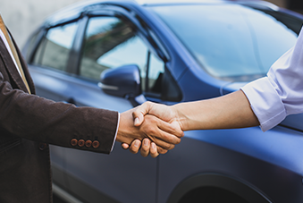 Second hand car buyer