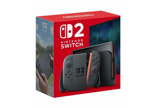 Imagem do produto Console Nintendo Switch 2, 256GB, Preto, Azul e Vermelho em Kabum