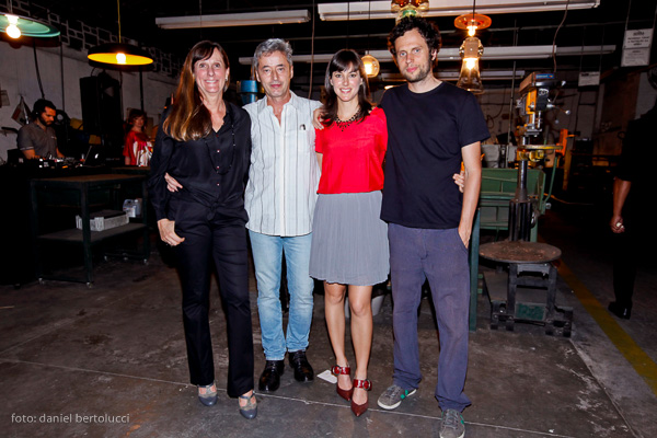 Eneida Bertolucci, João Torres, Juliana Bertolucci e Clement Gerard