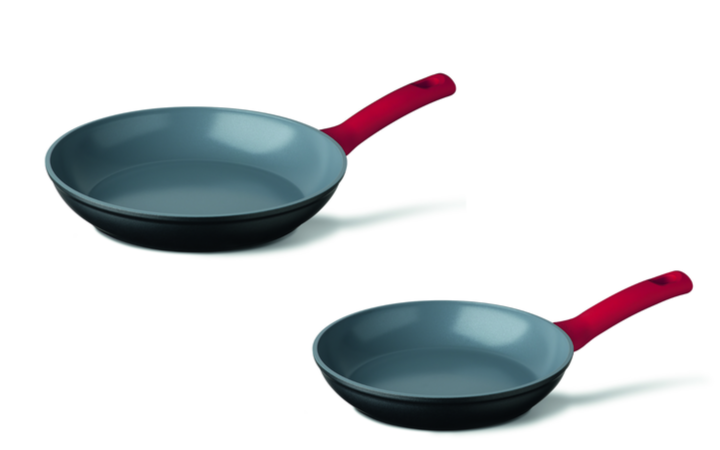 Cuisinox 2-delige koekenpannenset (rood)