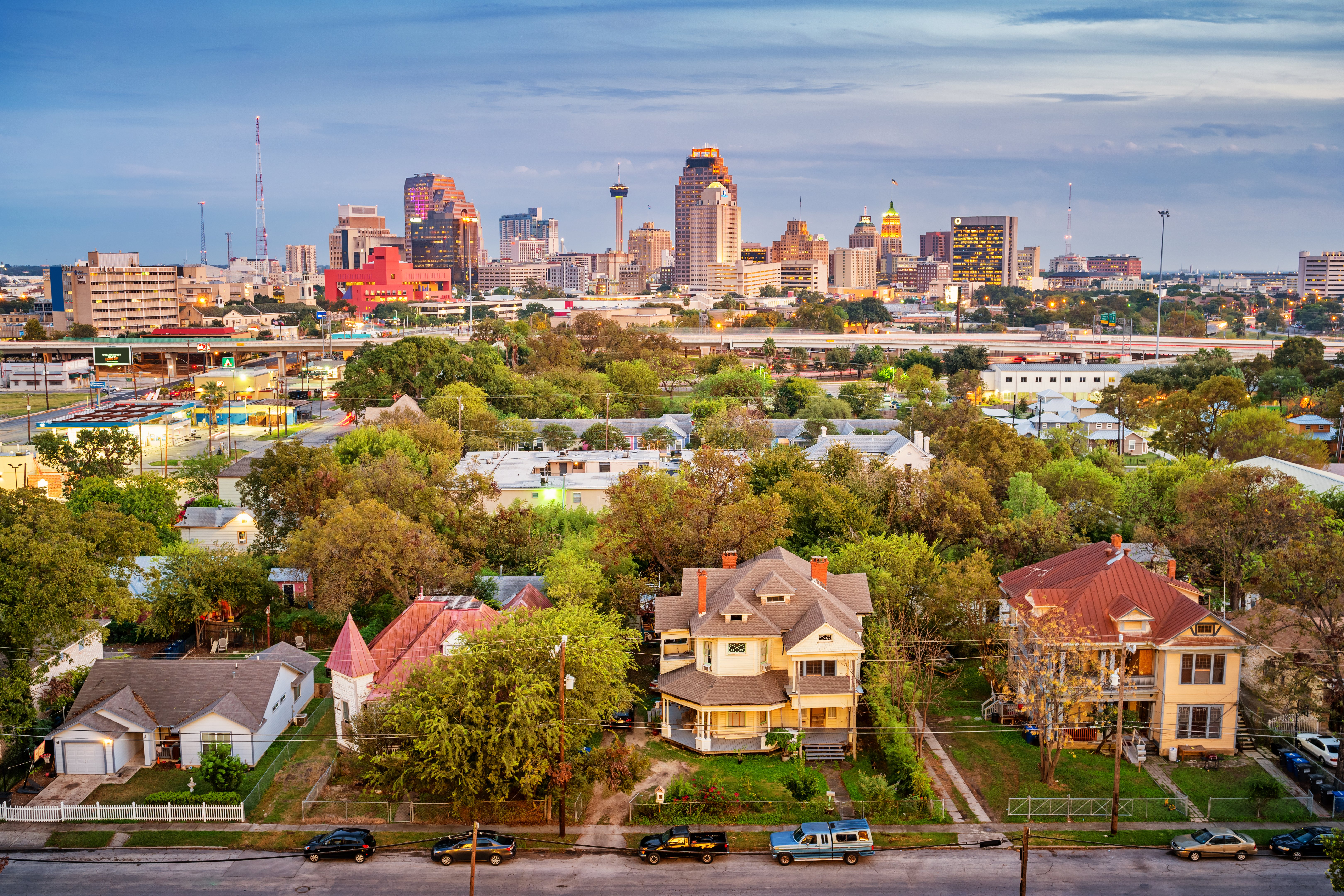 Residential district San Antonio Texas