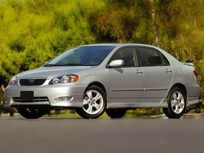 2005 toyota corolla le interior