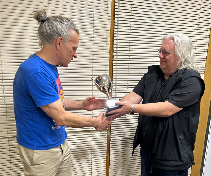 Luton chess is back! Division 2 Trophy at the University of Bedfordshire.