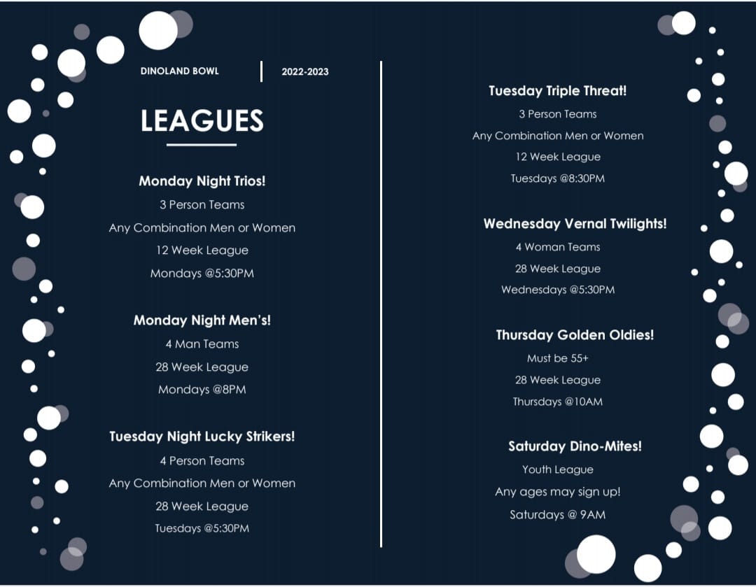 Fall Leagues Poster