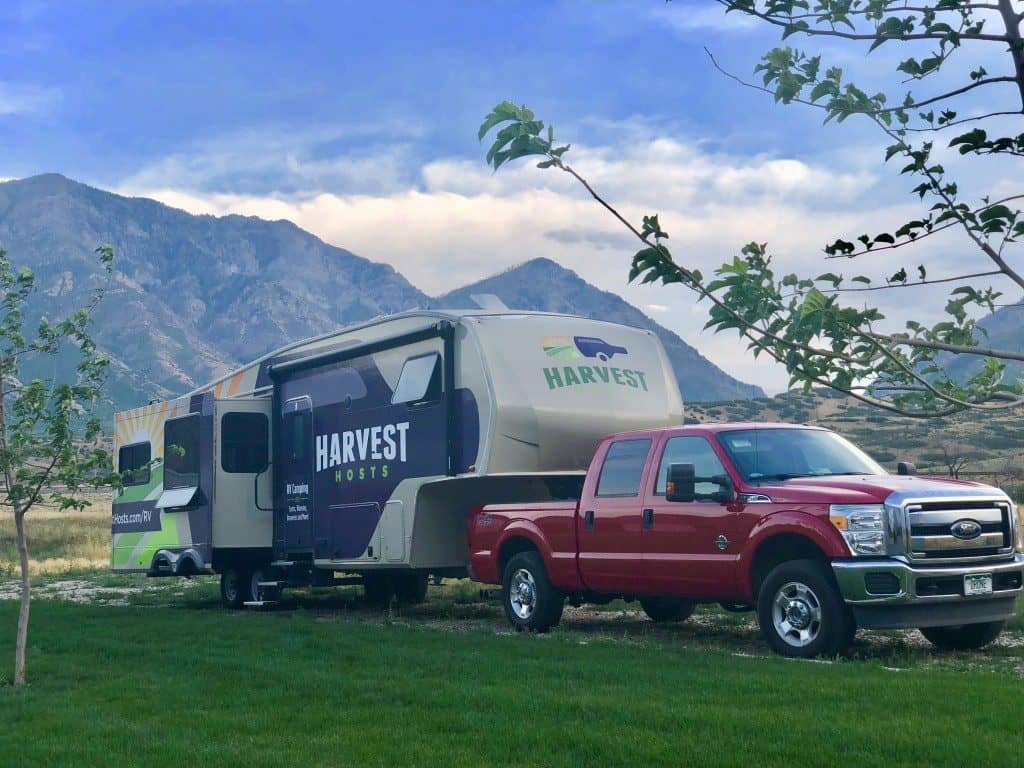 Taking photos of your RV in its natural habitat is all part of the RV camping fun!
