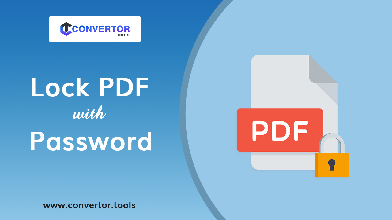How to lock a pdf from editing