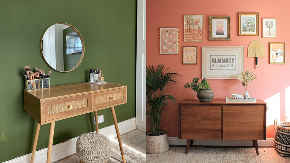 The Best Wood And Paint Colour Pairings - Inspiration