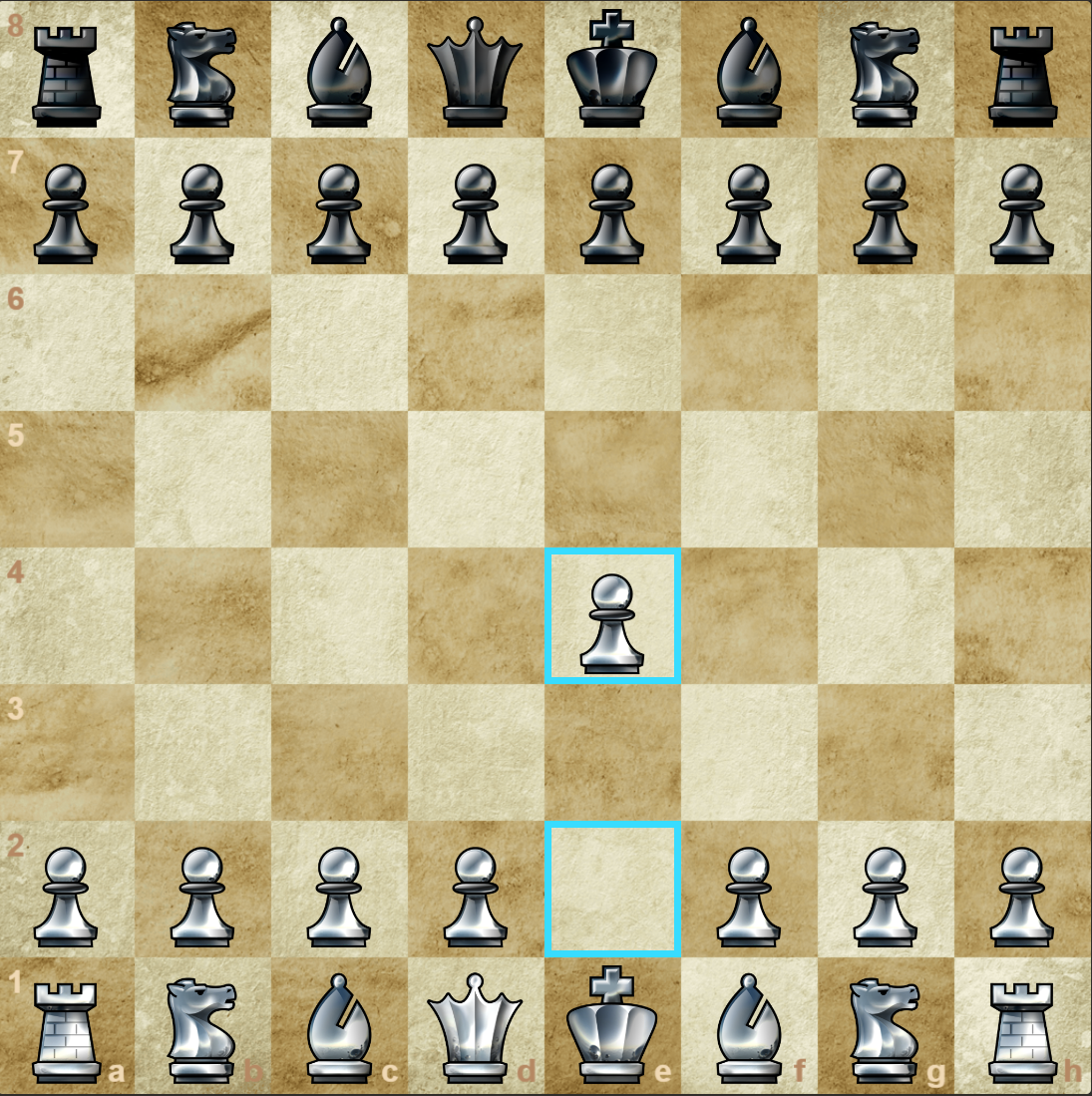 Sicilian Defense: Old Sicilian Variation, 0-1 