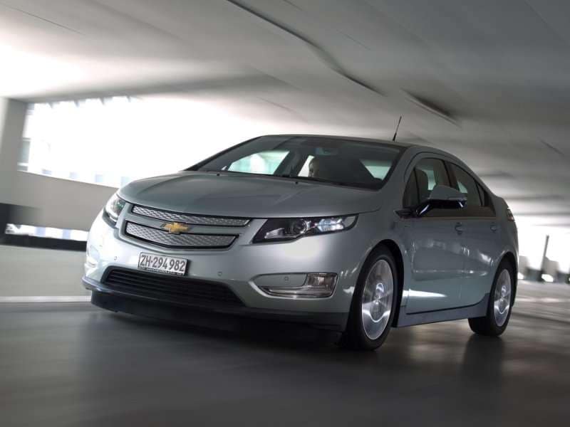 2014 Chevy Volt Earns Top Safety Pick+ Honor ・  Photo by Chevrolet