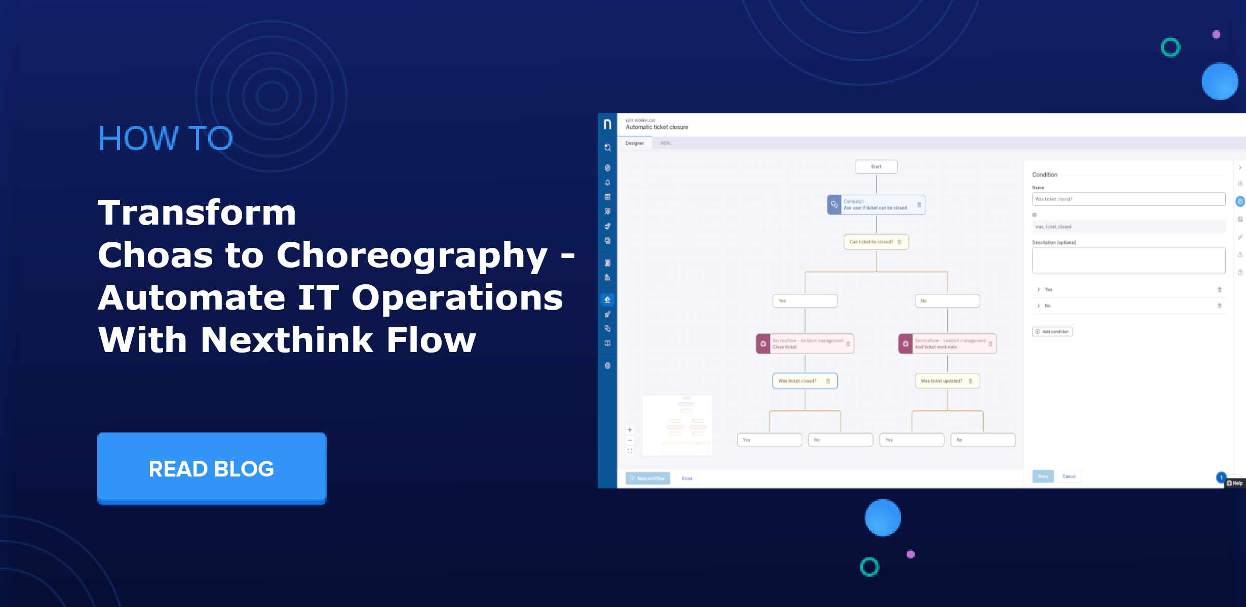 Chaos to Choreography: How To Automate IT Operations with Nexthink Flow ...