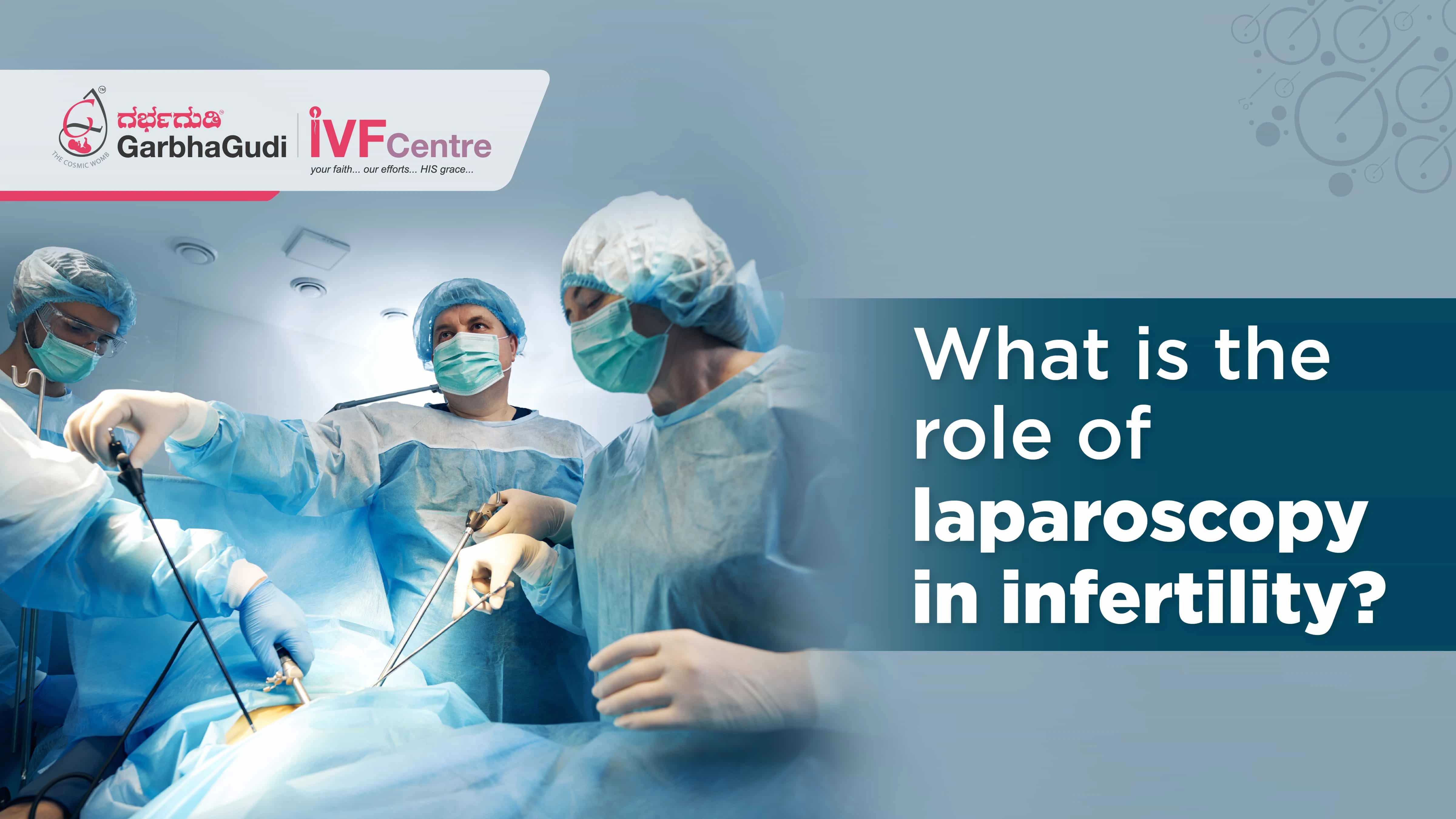 What is the role of laparoscopy in infertility?