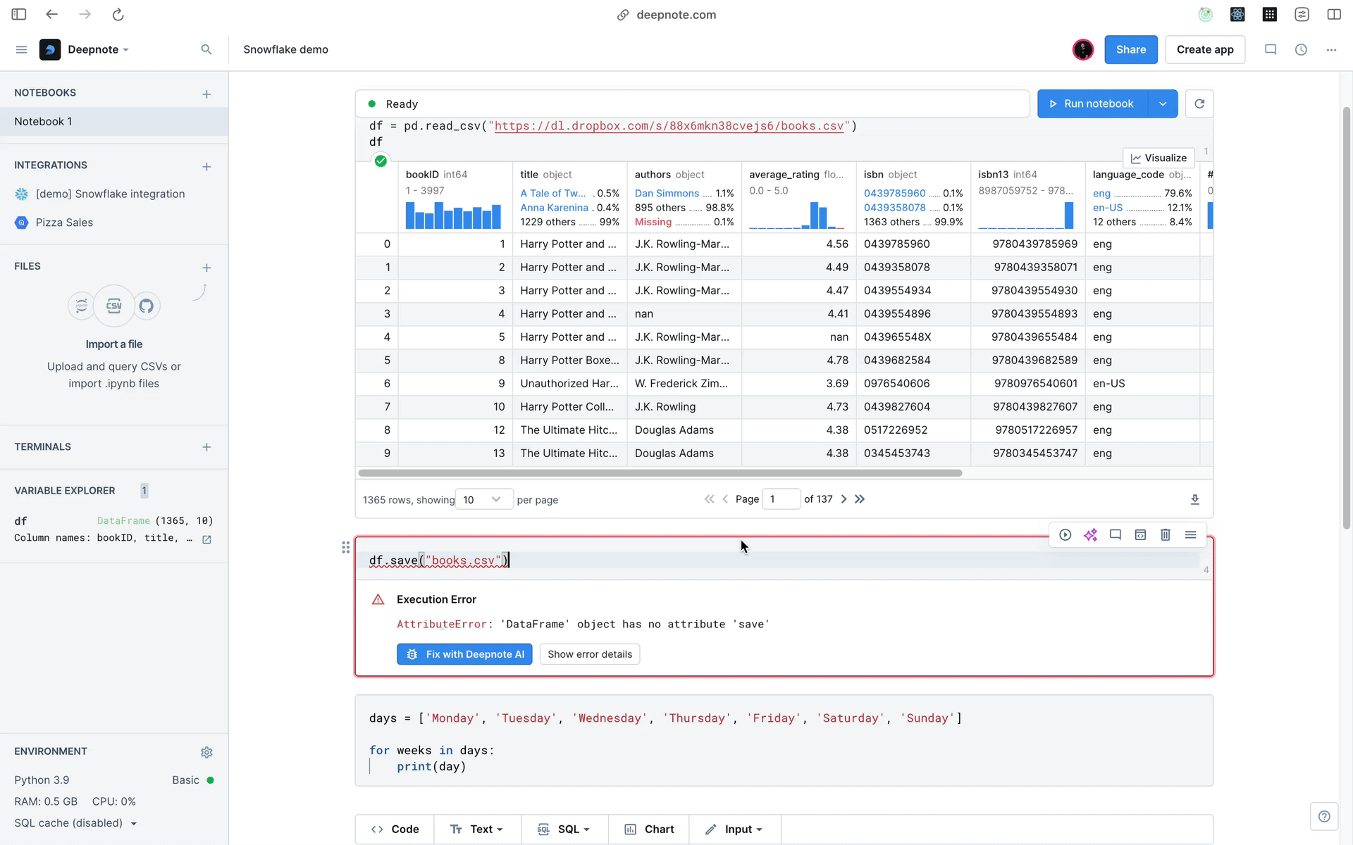 Copilot suggesting fill in the middle completions