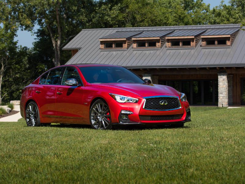 2018 Infiniti Q50 front quarter hero ・  Photo by Infiniti 