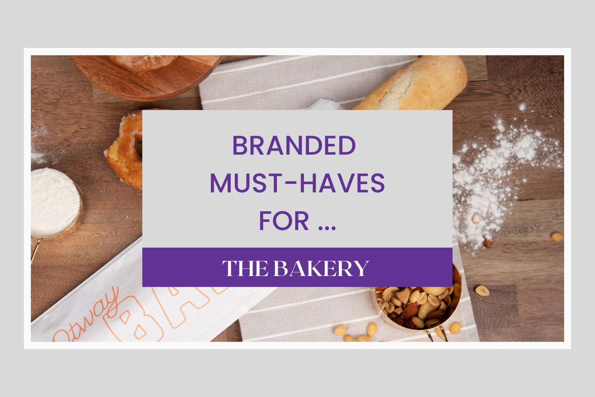 Satisfy your cravings with the best branded items for your bakery. Discover a delightful selection of products that sweeten your customer experience and elevate your bakery’s image. From custom bags and cups to masking tape to seal the boxes, this post will help you find the best products to hold all of your delectable delights. 