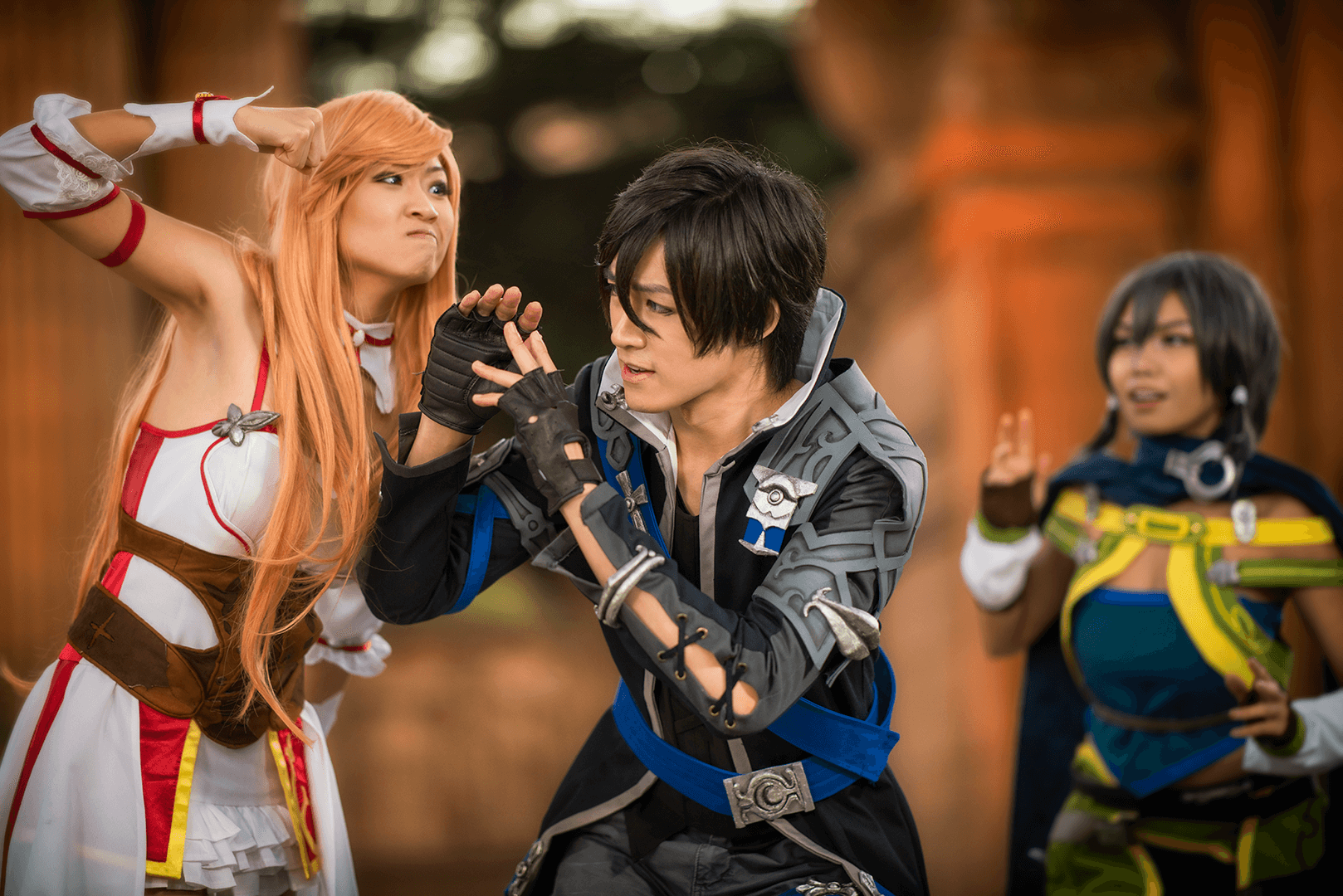 SWORD ART ONLINE: Hollow Realization Cosplayers