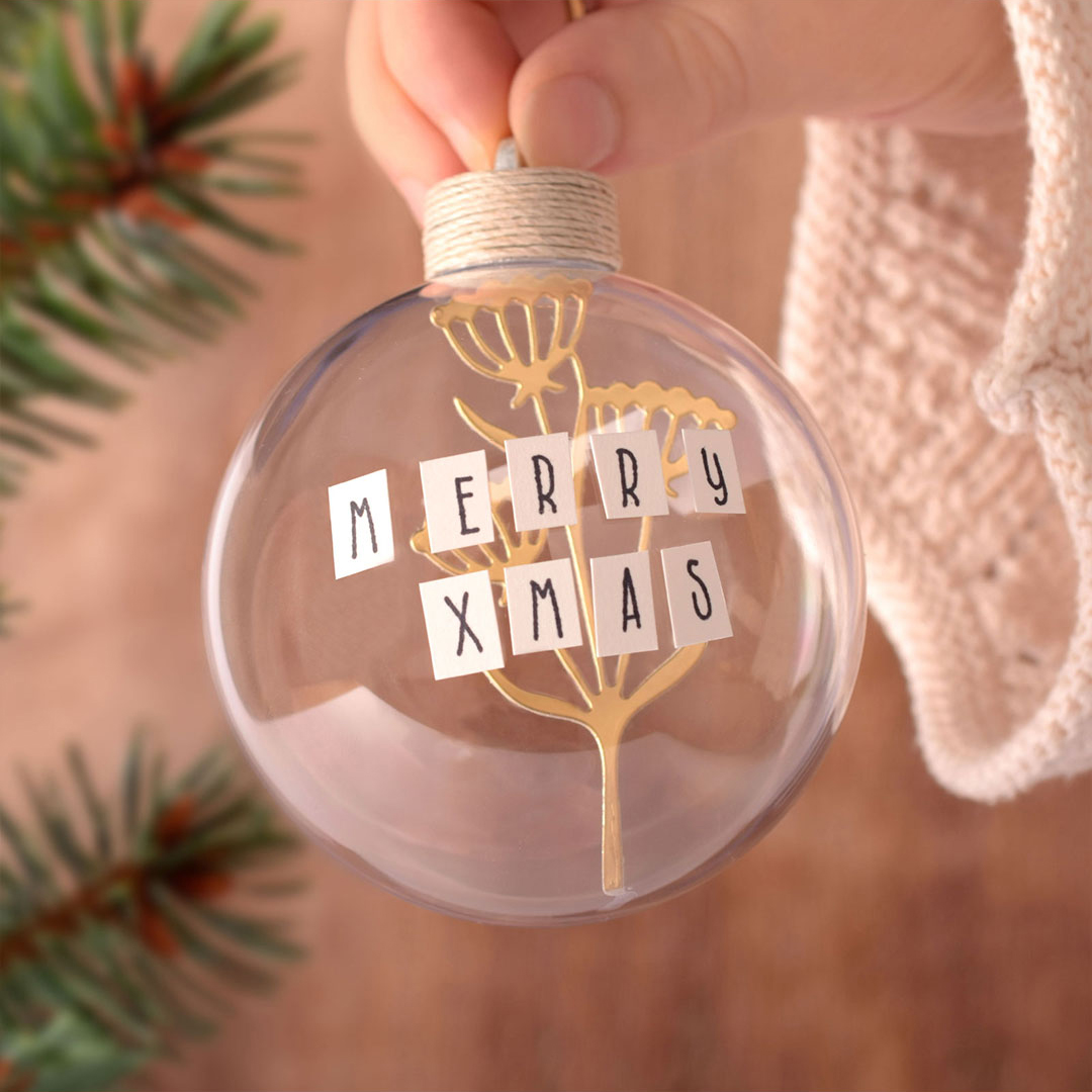 Bring a cozy, personal touch to your tree with this DIY!