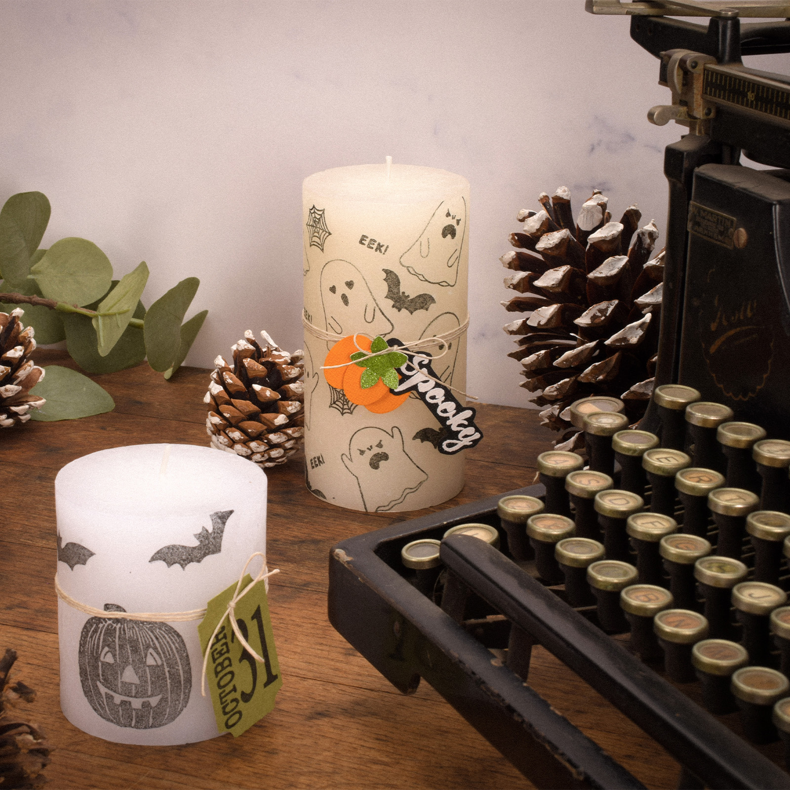 Spooky season is here! Loving these DIY Halloween-themed candles to add a touch of ghostly charm to any space.