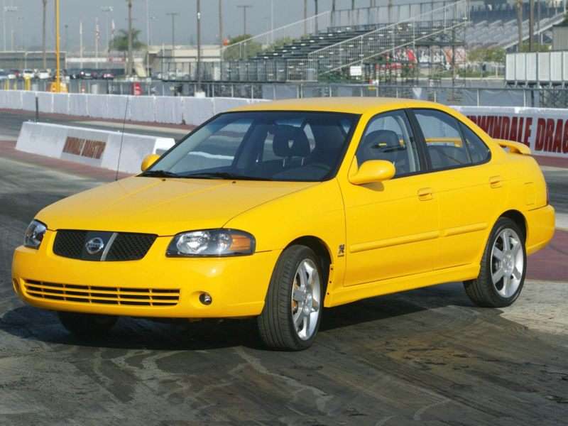 2006 nissan sentra yellow 