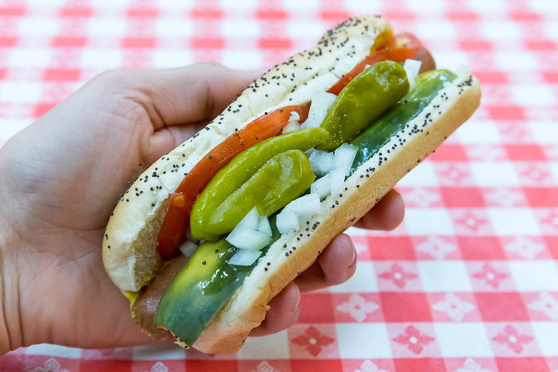 what is the relish on a chicago dog