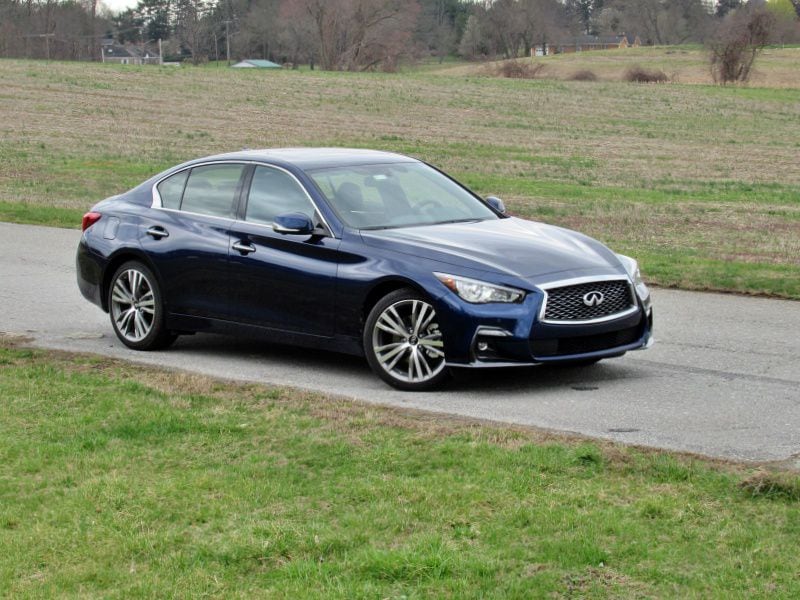 2022 Infiniti Q50 Sensory ・  Photo by Brady Holt