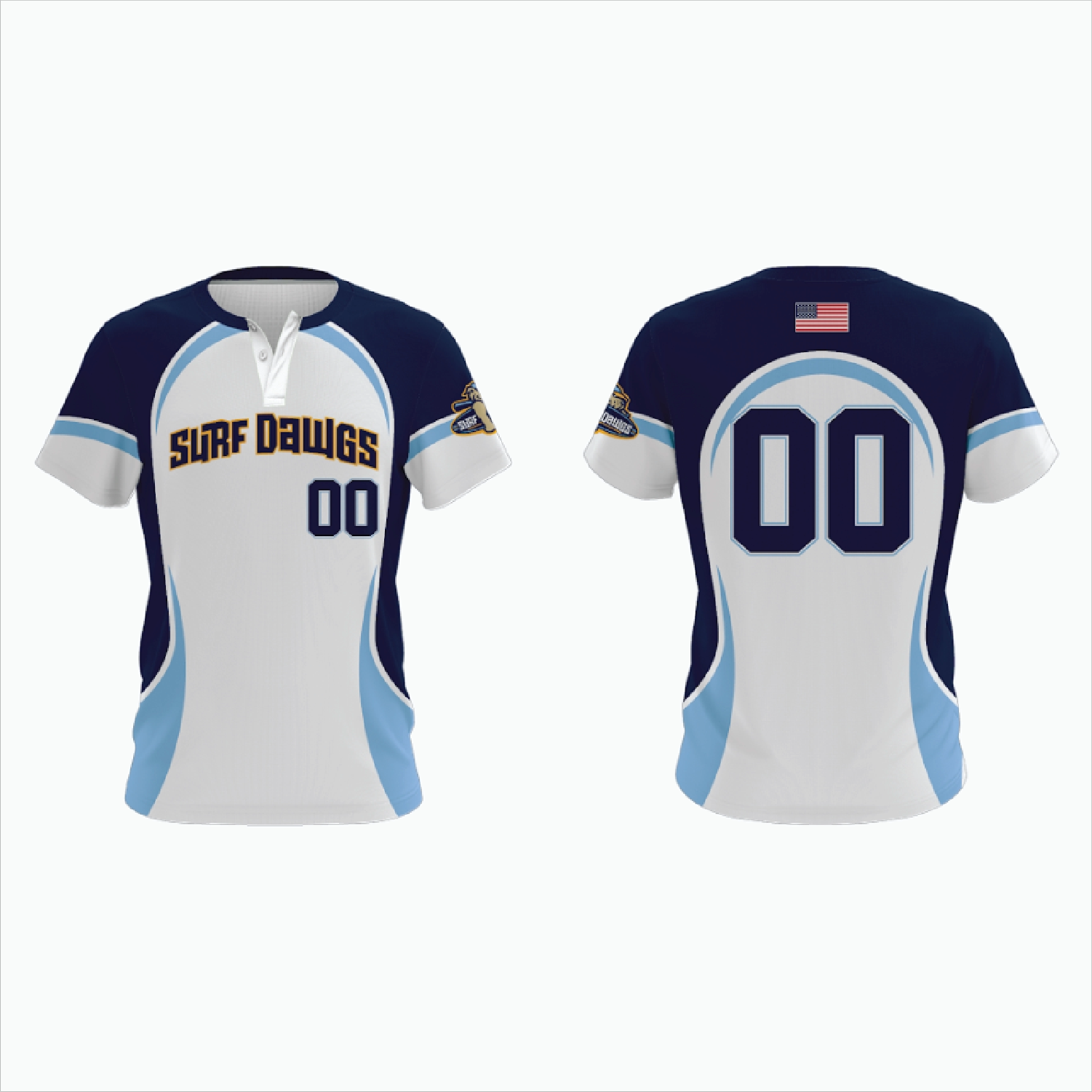 Sublimated Softball Jerseys - Custom Sublimated Softball Uniforms