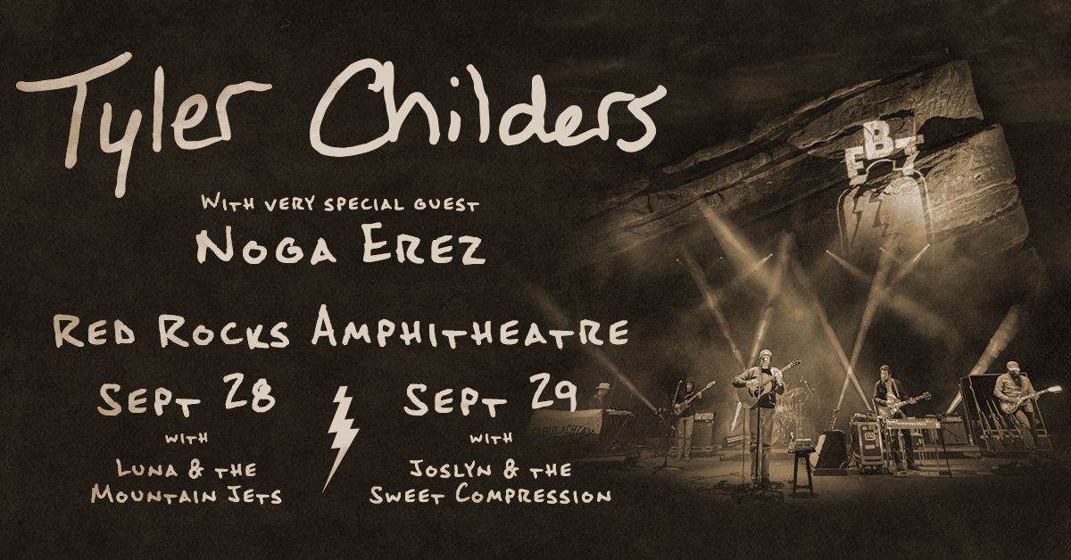 Tyler Childers Shuttle To Red Rocks September 29, 2022 CID Colorado