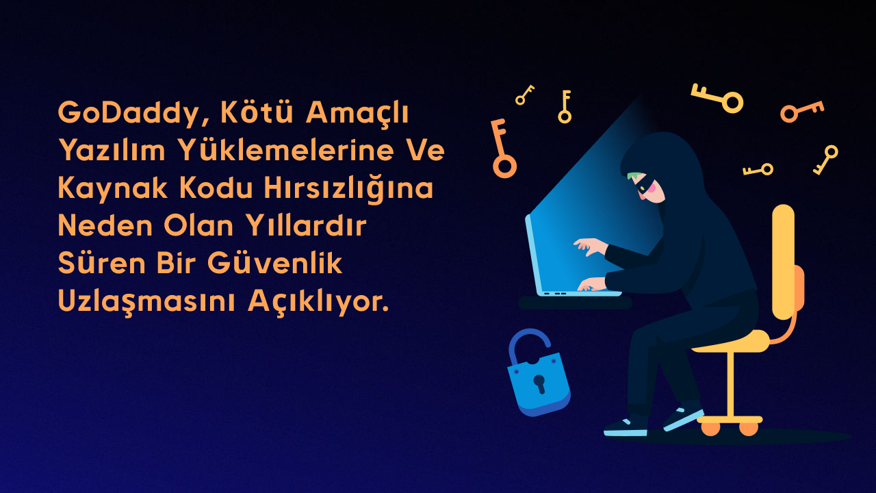  GoDaddy, Kötü Amaçlı Yazılım Yüklemelerine ve Kaynak Kodu Hırsızlığına Neden Olan Yıllardır Süren Bir Güvenlik Uzlaşmasını Açıklıyor.