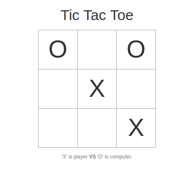 Tic Tac Toe