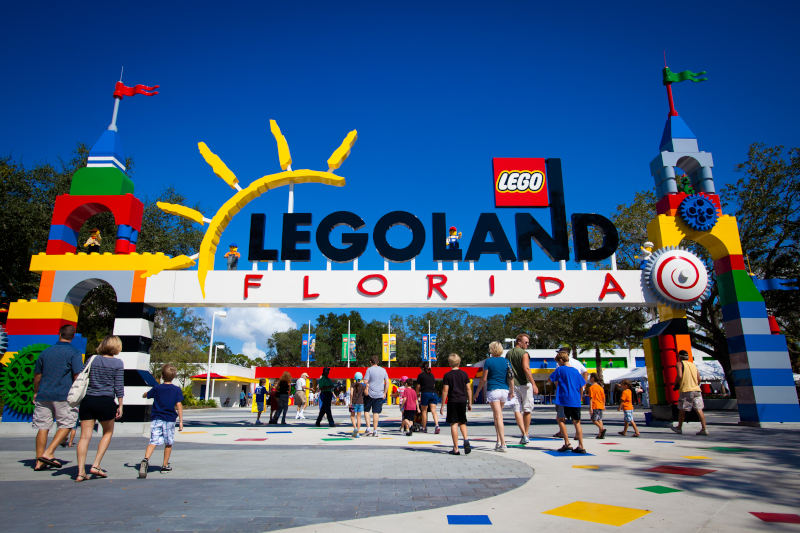 LEGOLAND Florida Entrance.