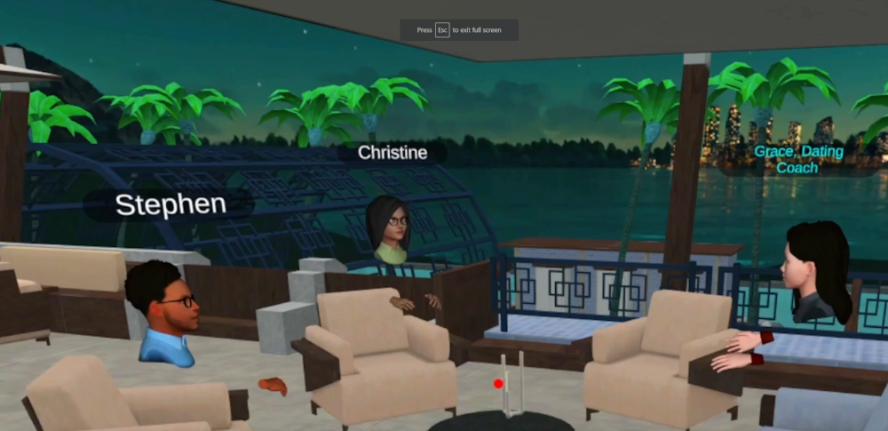 Using Virtual Reality to Enhance First Date Coaching