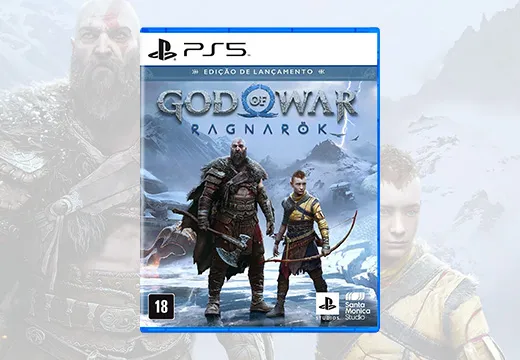 Imagem do produto God of War Ragnarök Edição de Lançamento PS5 - Físico em Fast Shop