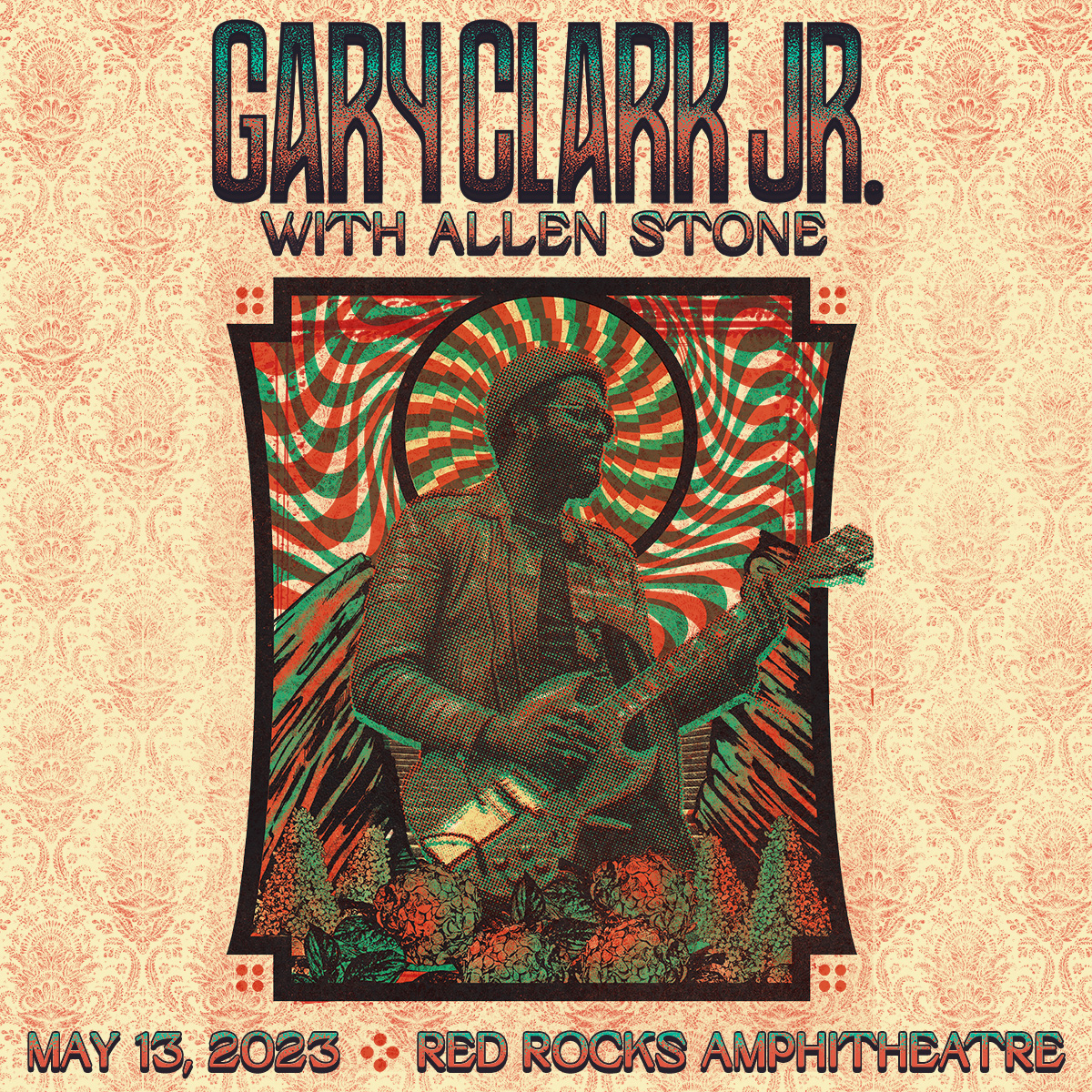 Gary Clark Jr. Shuttle To Red Rocks May 13, 2023 CID Colorado