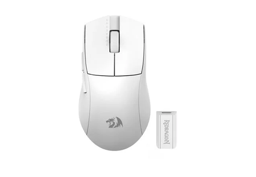 Imagem do produto Mouse Gamer sem fio Redragon King Pro 4K Lunar White - M916W-PRO-4K em Mercado Livre