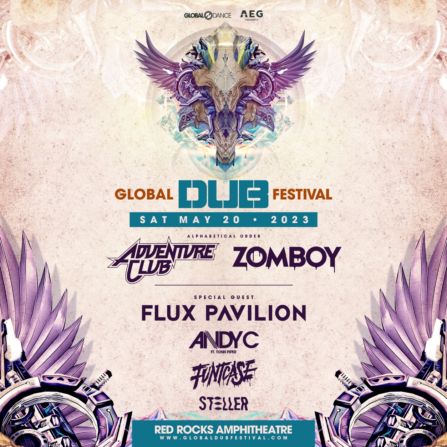 Global Dub Festival Shuttle To Red Rocks May 20, 2023 CID Colorado