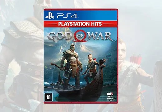 Imagem do produto God of War Hits PS4 - Físico em Kabum