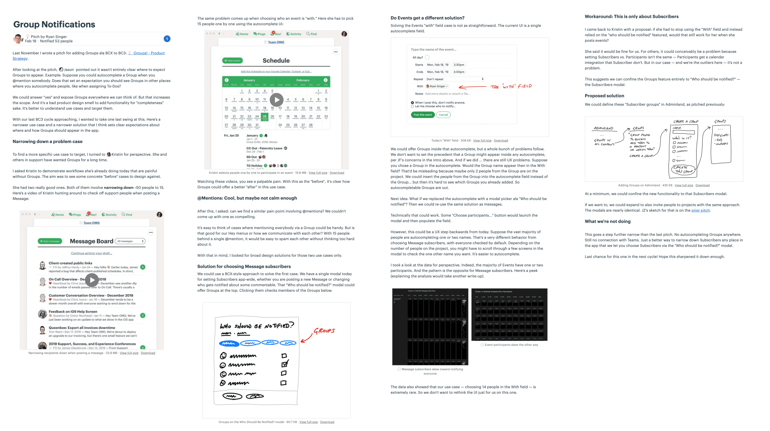 Basecamp's Writing A Pitch Walkthrough