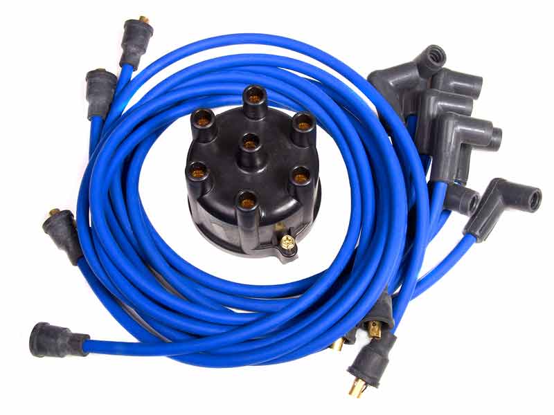 distributor cap and wires 