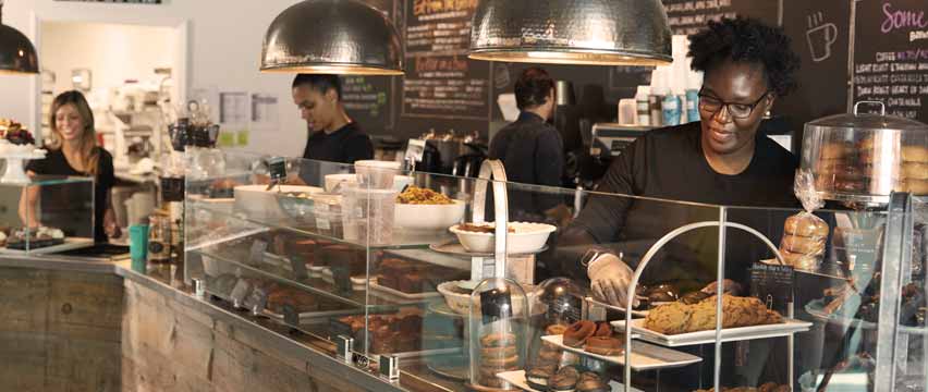 business loans in San Bernardino used to hire more staff at a coffee shop