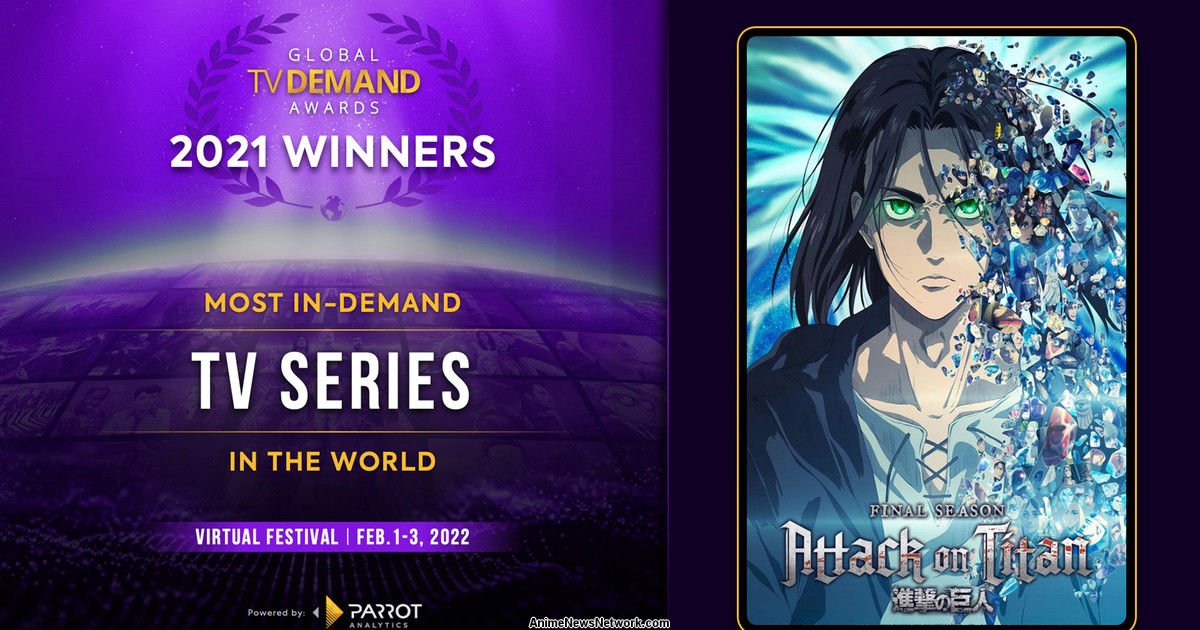 Anime and Asian series dominate 4th Annual Global TV Demand Awards