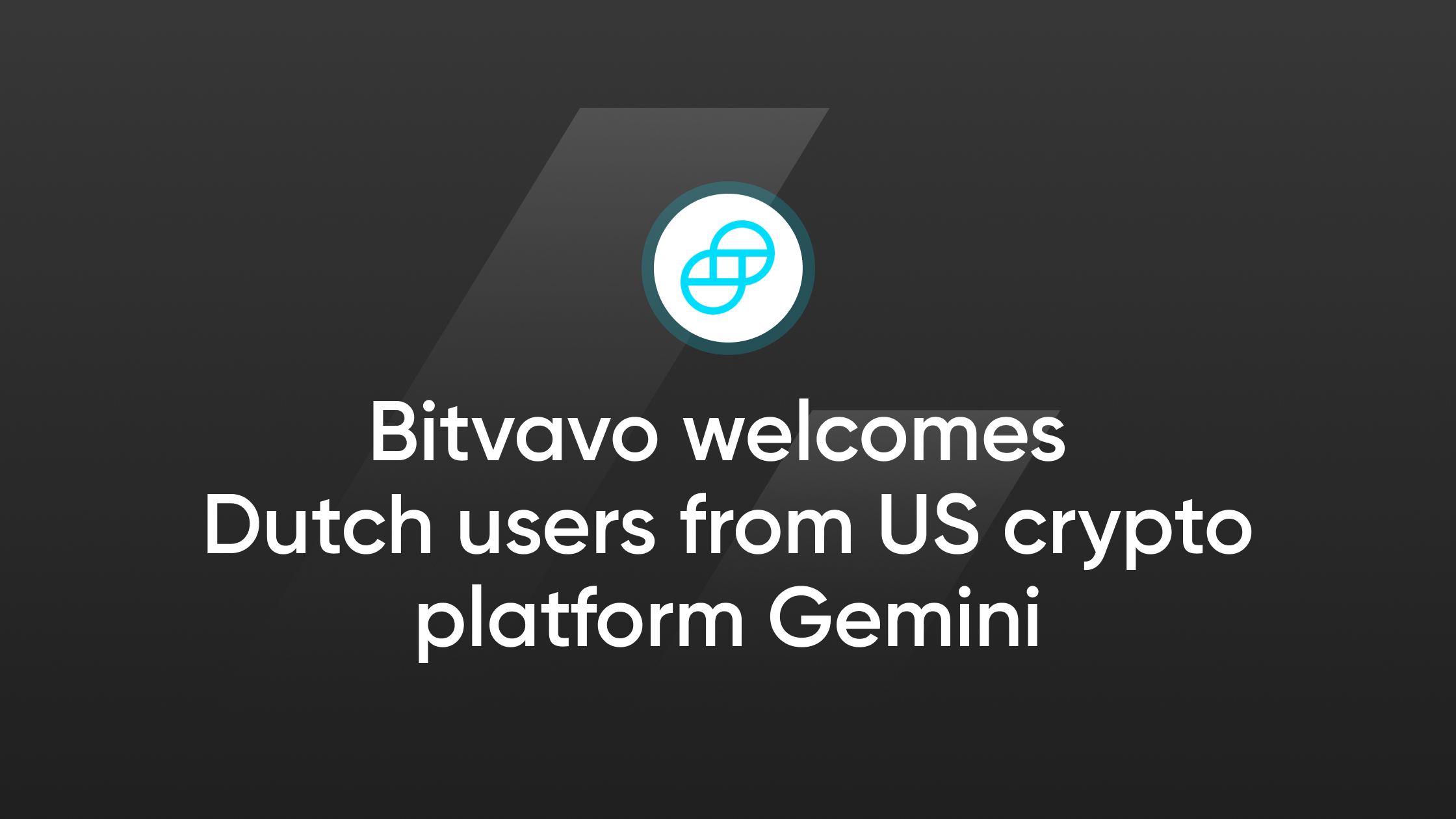 Bitvavo welcomes Dutch users from US crypto platform Gemini 