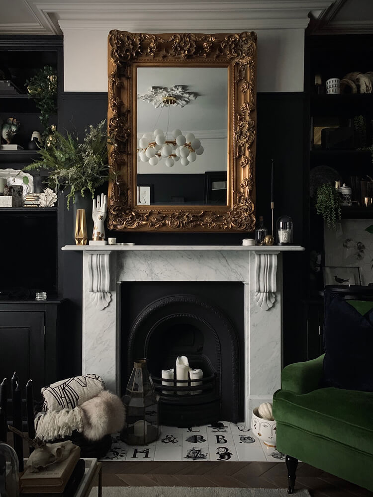 Step Inside This Dark And Moody Edwardian Terrace Home | Lick