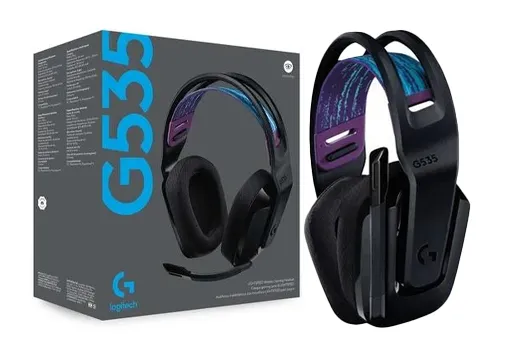 Imagem do produto Headset Gamer Sem Fio Logitech G535 LIGHTSPEED em Carrefour