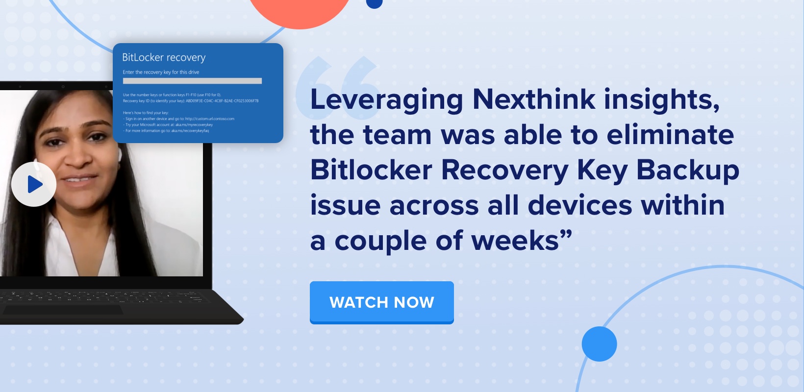 IT Consulting organization enforces BitLocker Recovery Key Backup using